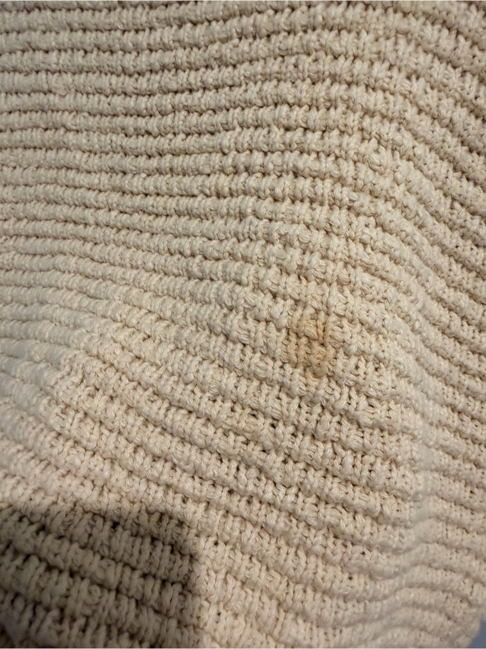 Cream Knit Button-Front Jacket - Picture 8 of 8